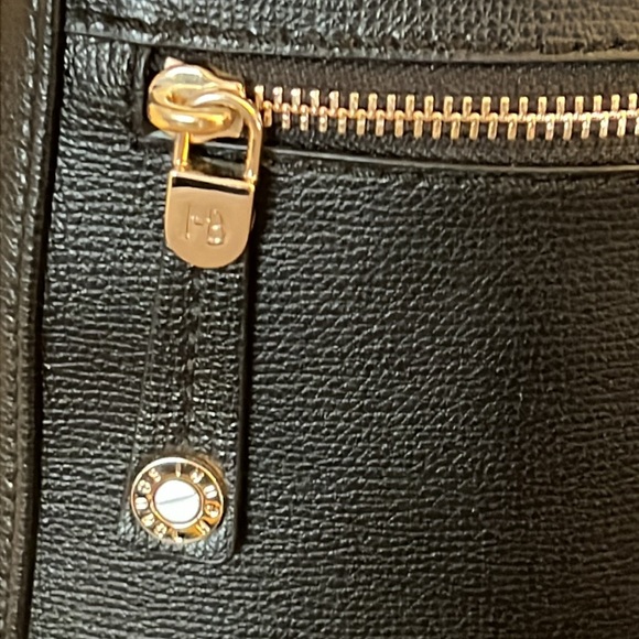 HENRI BENDEL ‘BOWERY’ BLACK LEATHER BACKPACK - Picture 5 of 16